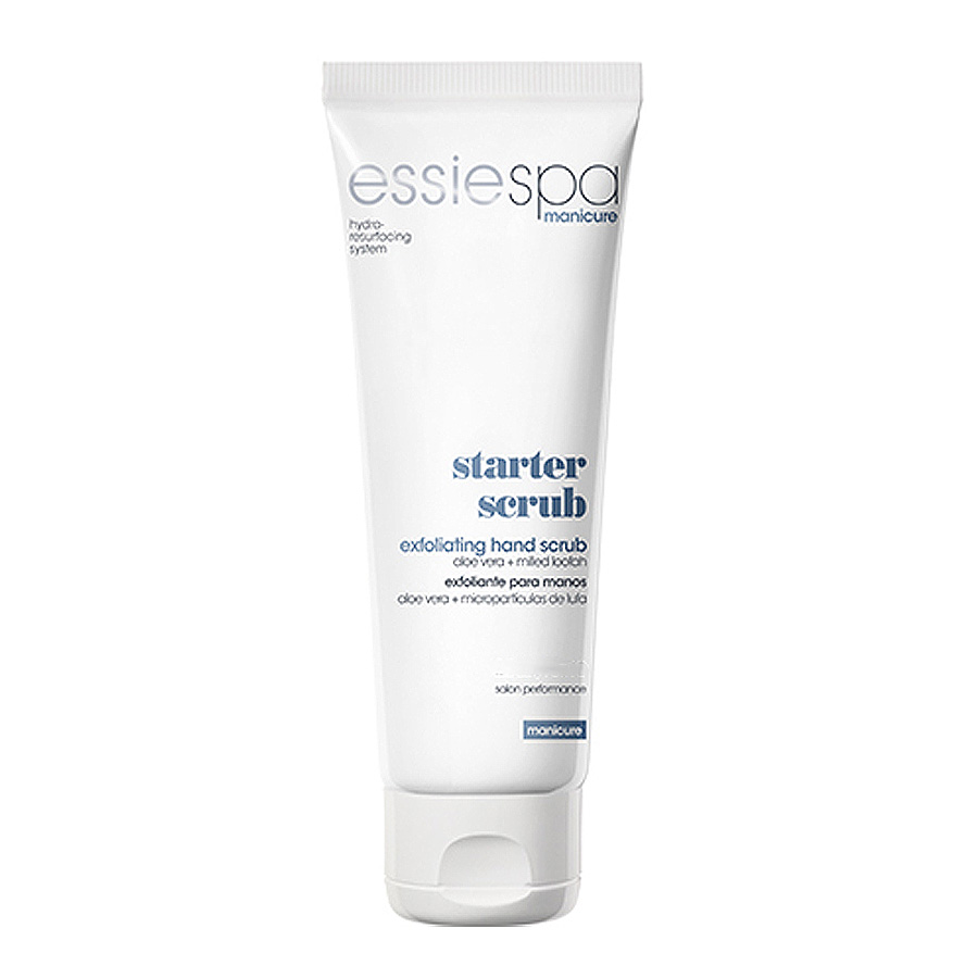 exfoliante de manos essie spa starter scrub -essie237ml